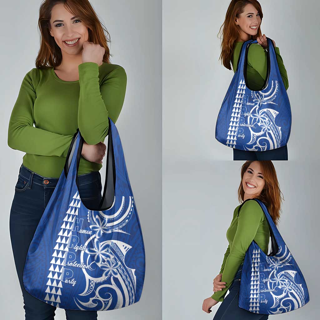 Samoa HRPP Party Grocery Bag Polynesian Pattern - Polynesian Pride