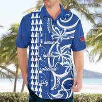 Samoa HRPP Party Hawaiian Shirt Polynesian Pattern - Polynesian Pride