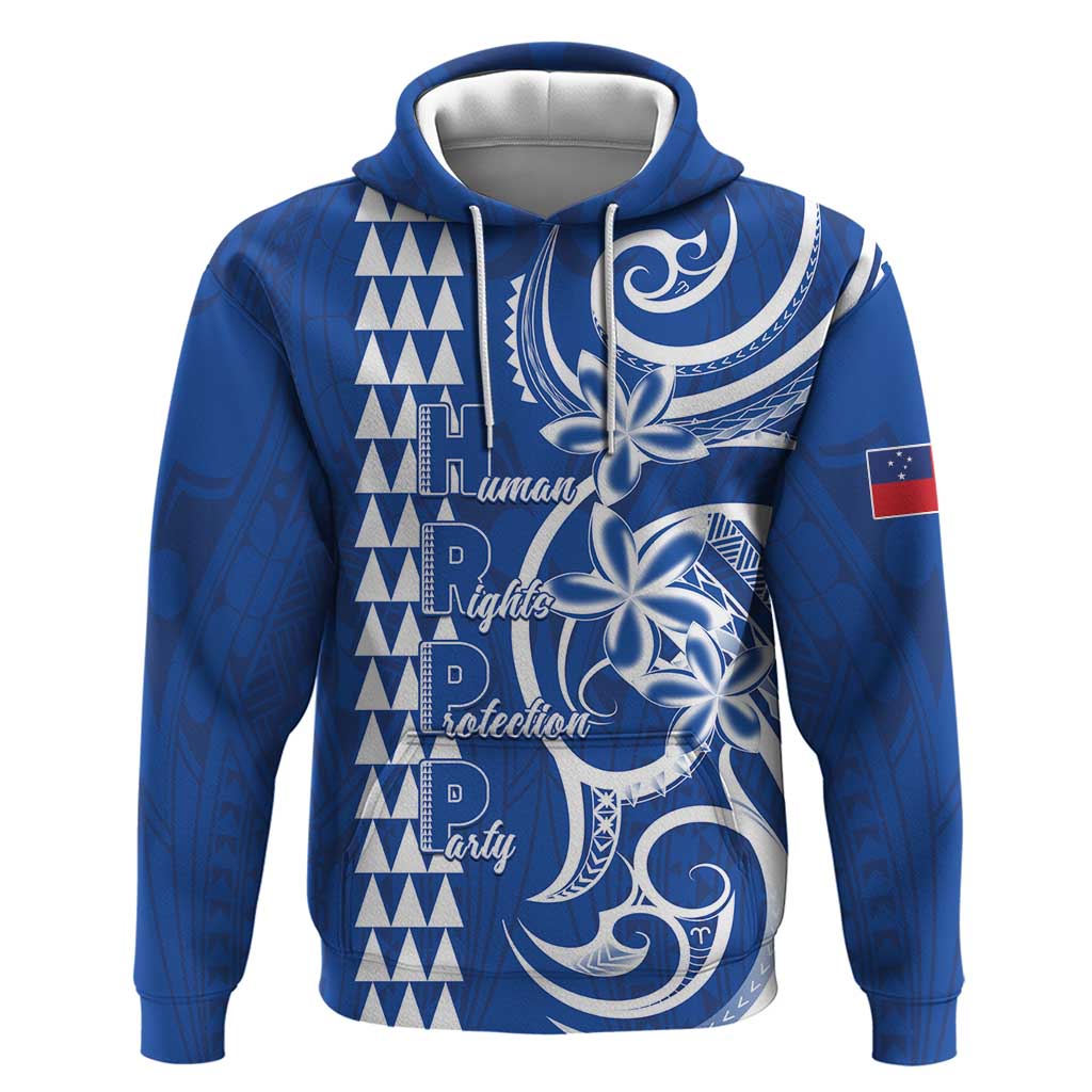 Samoa HRPP Party Hoodie Polynesian Pattern - Polynesian Pride