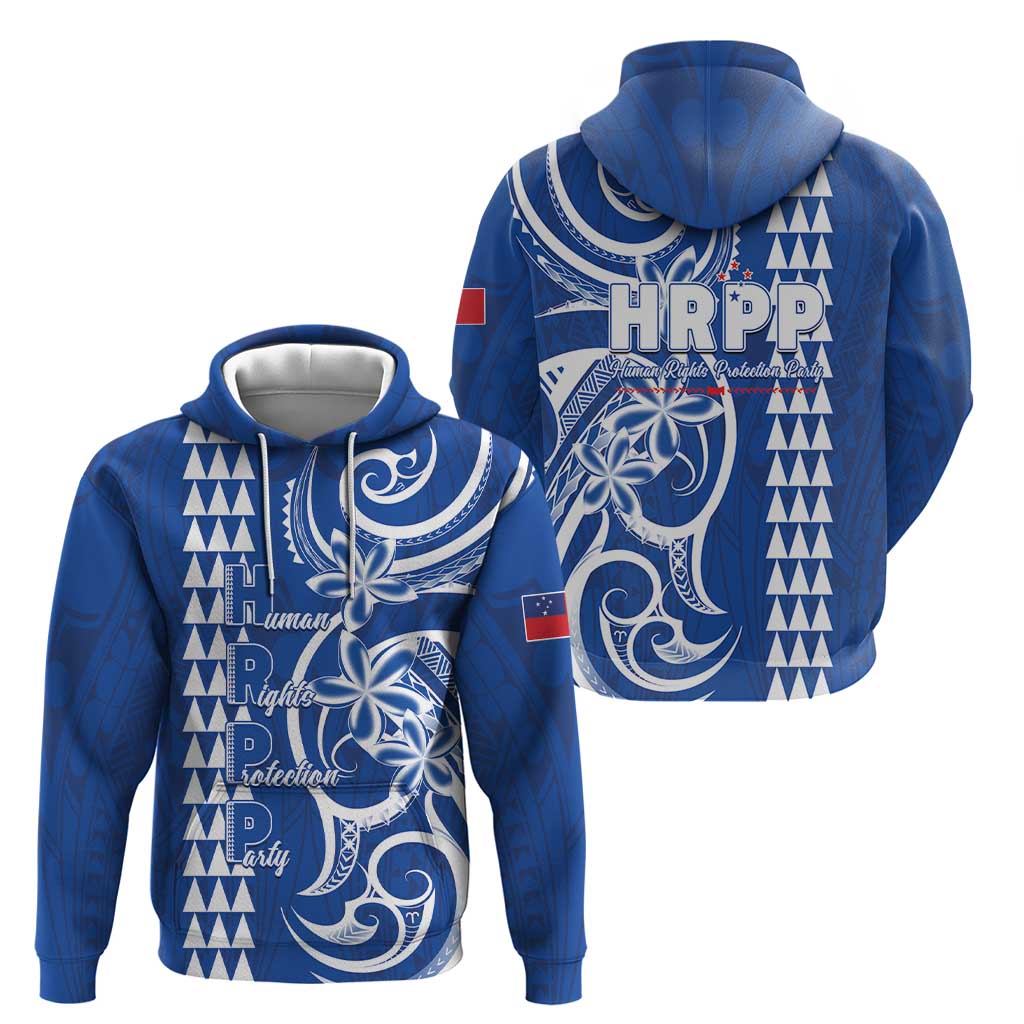 Samoa HRPP Party Hoodie Polynesian Pattern - Polynesian Pride