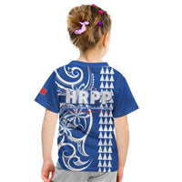 Samoa HRPP Party Kid T Shirt Polynesian Pattern - Polynesian Pride