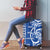 Samoa HRPP Party Luggage Cover Polynesian Pattern - Polynesian Pride