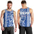 Samoa HRPP Party Men Tank Top Polynesian Pattern - Polynesian Pride