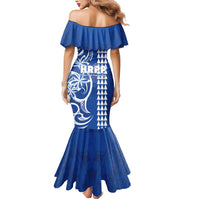 Samoa HRPP Party Mermaid Dress Polynesian Pattern - Polynesian Pride