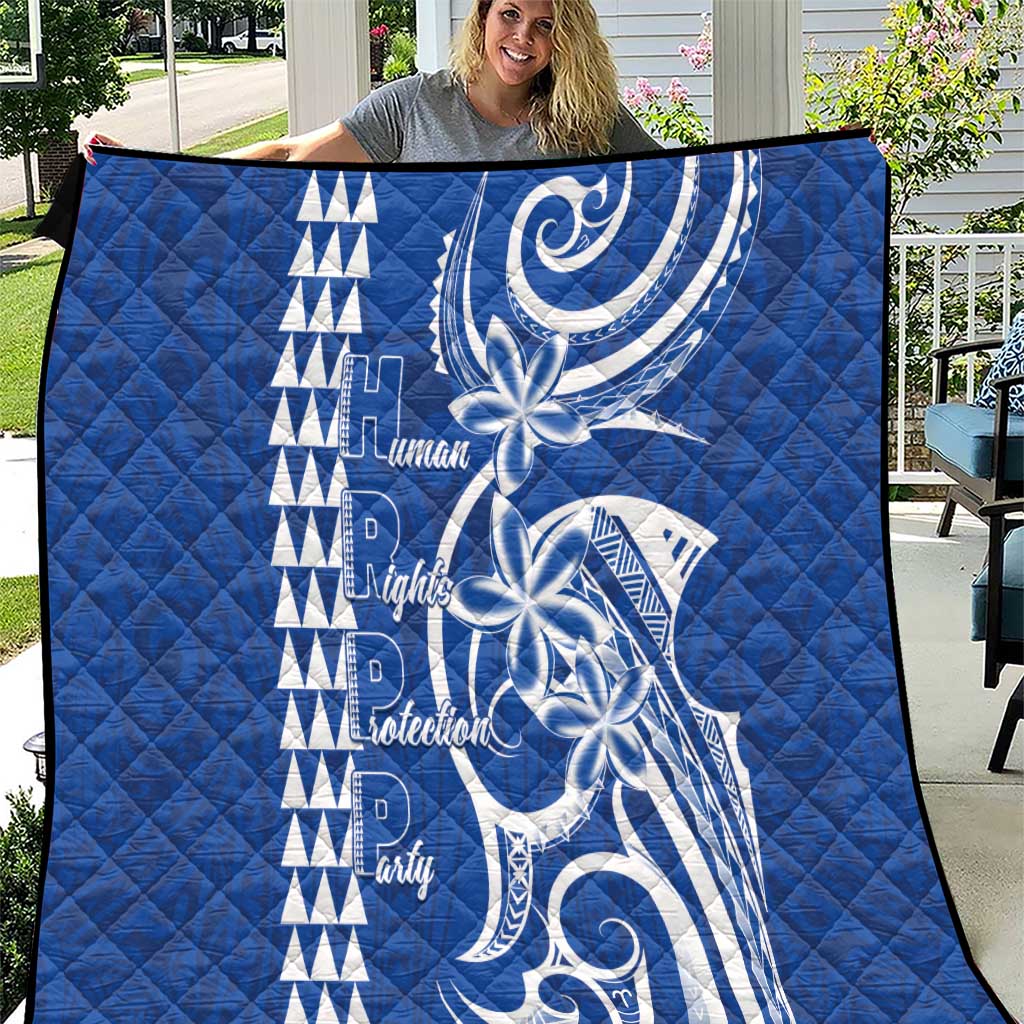 Samoa HRPP Party Quilt Polynesian Pattern - Polynesian Pride