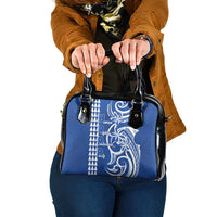 Samoa HRPP Party Shoulder Handbag Polynesian Pattern - Polynesian Pride