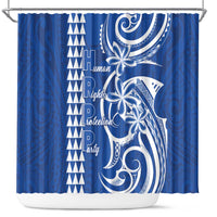 Samoa HRPP Party Shower Curtain Polynesian Pattern - Polynesian Pride