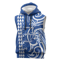 Samoa HRPP Party Sleeveless Hoodie Polynesian Pattern - Polynesian Pride
