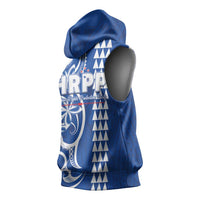 Samoa HRPP Party Sleeveless Hoodie Polynesian Pattern - Polynesian Pride