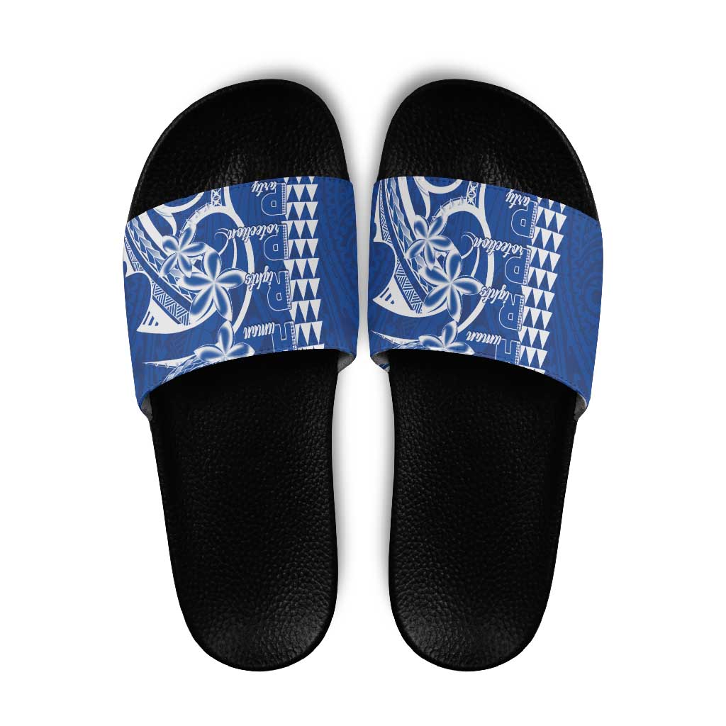 Samoa HRPP Party Slide Sandals Polynesian Pattern - Polynesian Pride