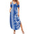 Samoa HRPP Party Summer Maxi Dress Polynesian Pattern - Polynesian Pride