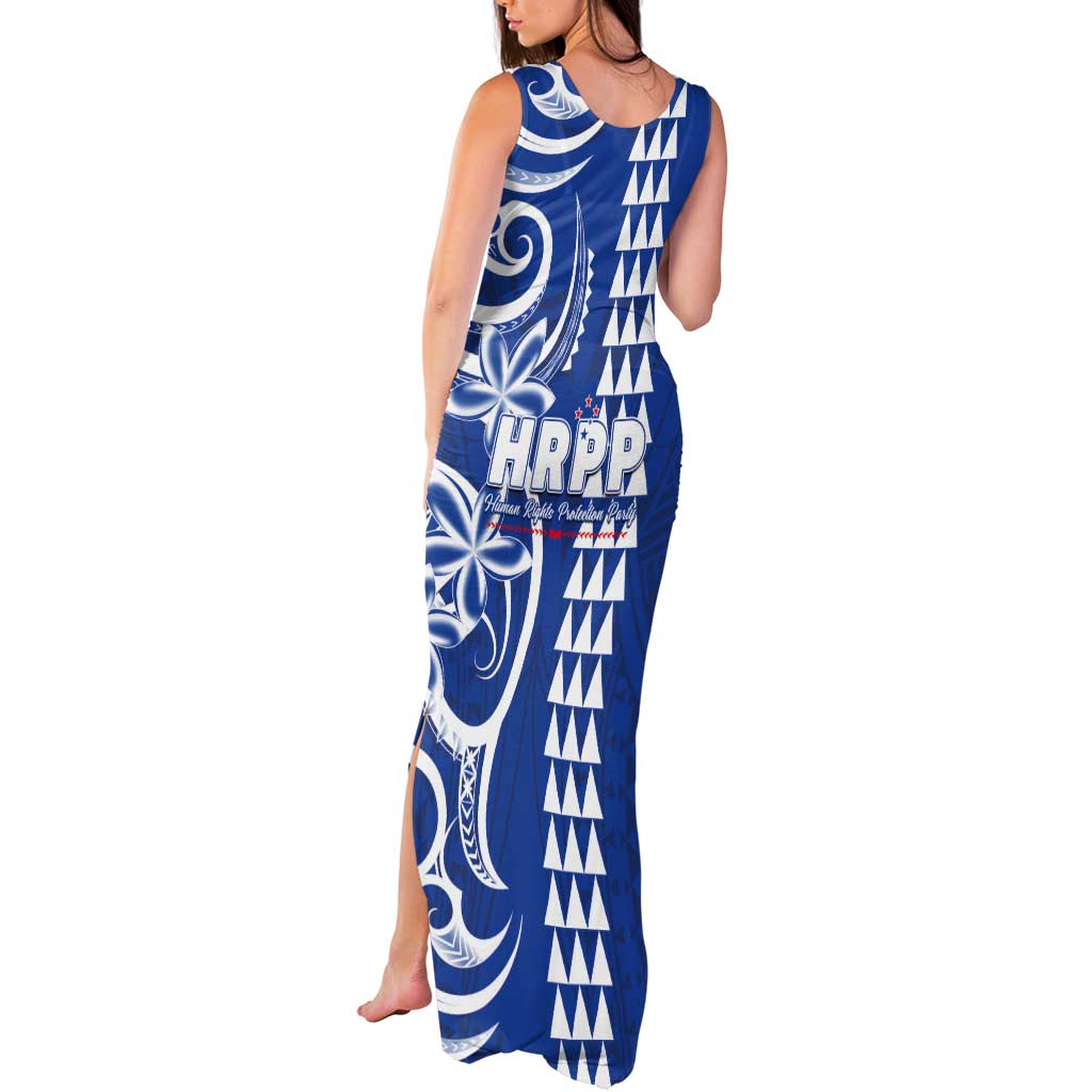 Samoa HRPP Party Tank Maxi Dress Polynesian Pattern - Polynesian Pride