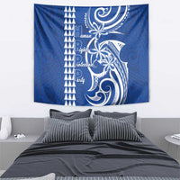 Samoa HRPP Party Tapestry Polynesian Pattern - Polynesian Pride
