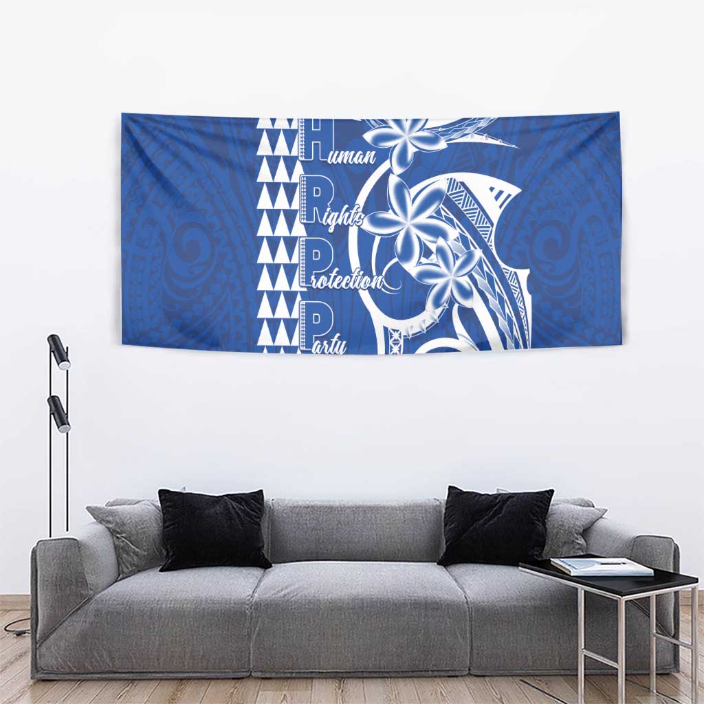 Samoa HRPP Party Tapestry Polynesian Pattern - Polynesian Pride