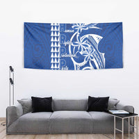 Samoa HRPP Party Tapestry Polynesian Pattern - Polynesian Pride