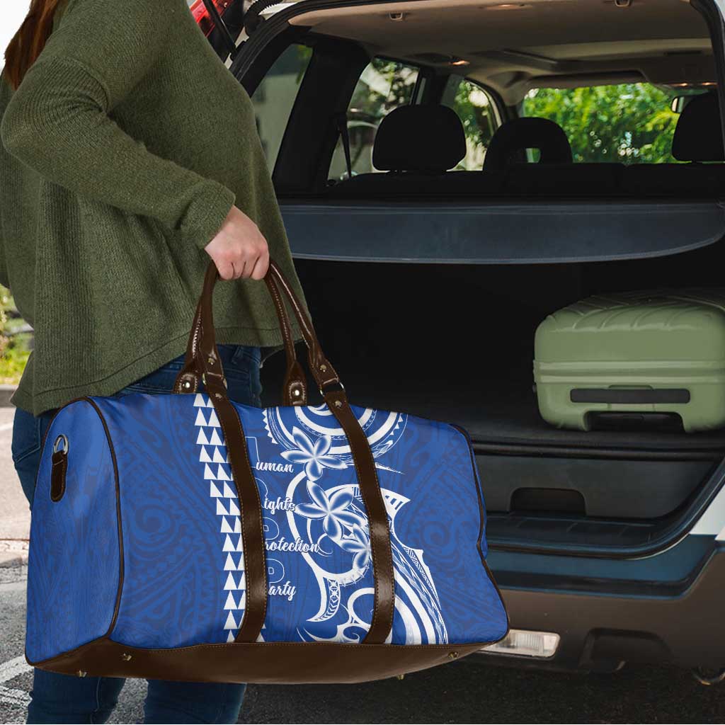 Samoa HRPP Party Travel Bag Polynesian Pattern - Polynesian Pride