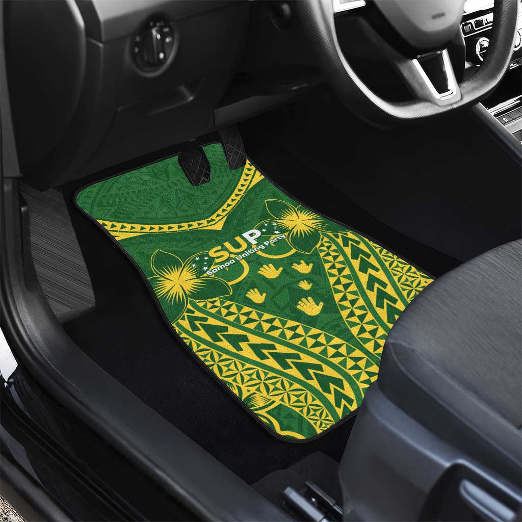 Samoa SUP Car Mats Samoan Coat Of Arms - Polynesian Pride