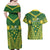 Samoa SUP Couples Matching Off Shoulder Maxi Dress and Hawaiian Shirt Samoan Coat Of Arms - Polynesian Pride
