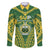 Samoa SUP Family Matching Long Sleeve Bodycon Dress and Hawaiian Shirt Samoan Coat Of Arms - Polynesian Pride