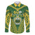 Samoa SUP Family Matching Short Sleeve Bodycon Dress and Hawaiian Shirt Samoan Coat Of Arms - Polynesian Pride