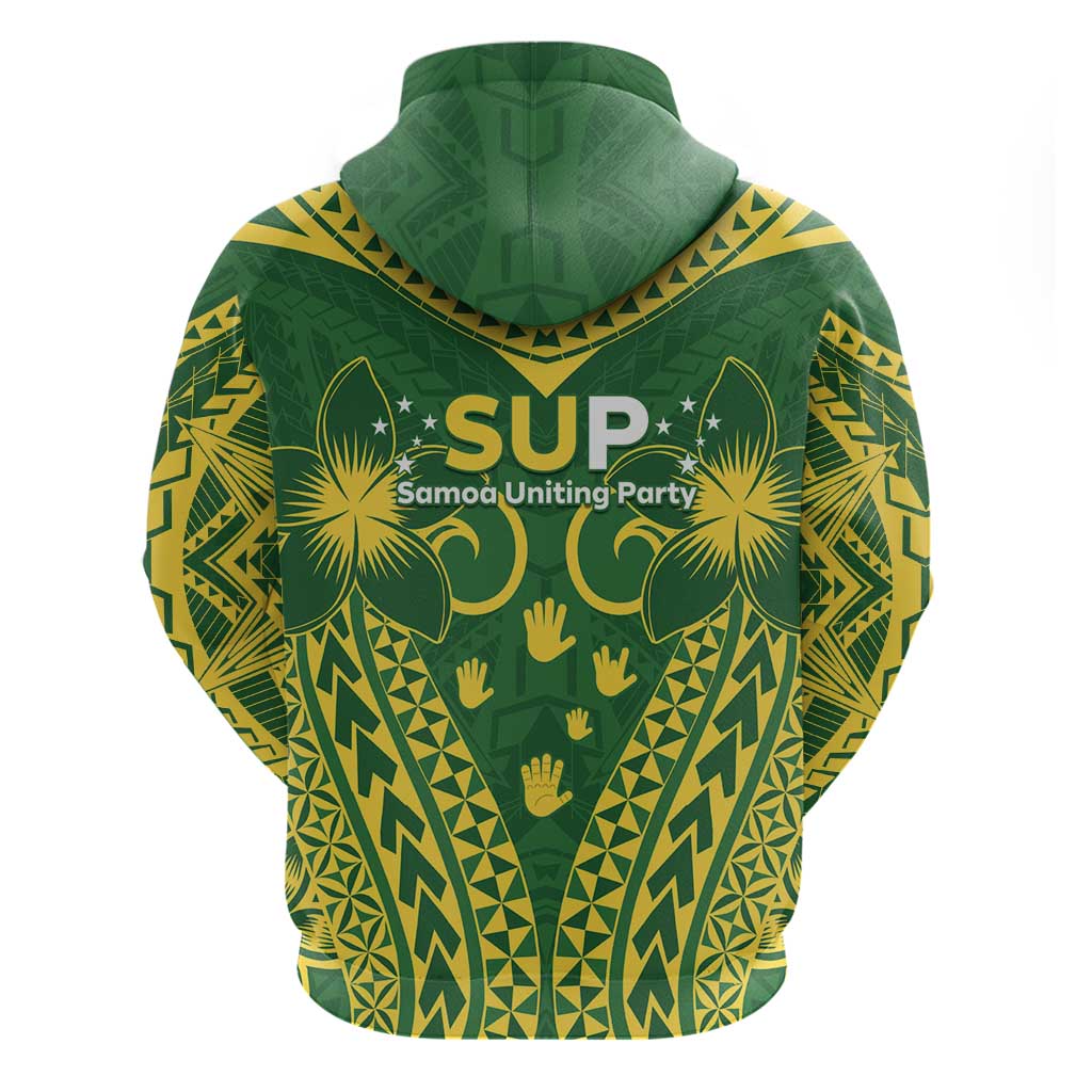 Samoa SUP Hoodie Samoan Coat Of Arms - Polynesian Pride