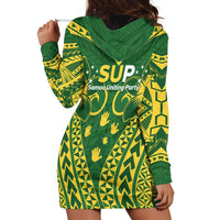 Samoa SUP Hoodie Dress Samoan Coat Of Arms - Polynesian Pride