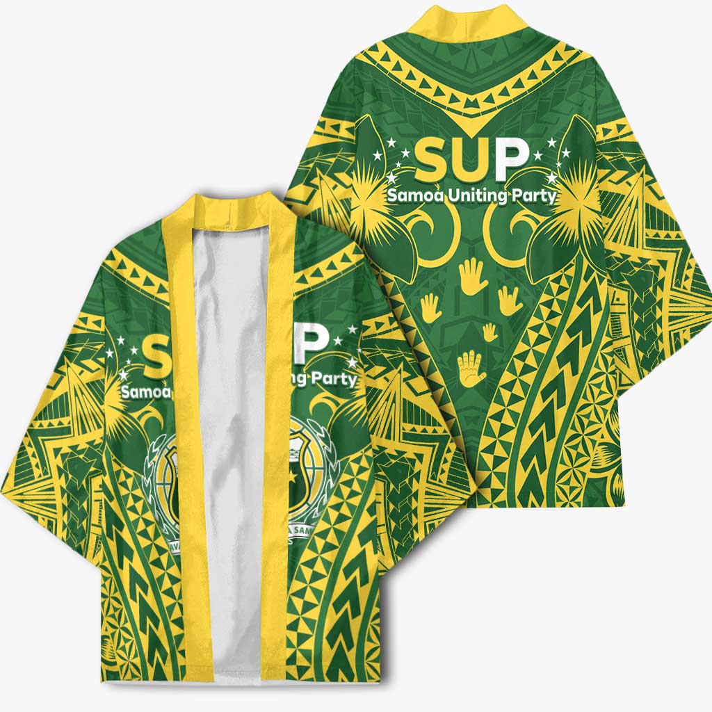 Samoa SUP Kimono Samoan Coat Of Arms - Polynesian Pride