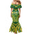 Samoa SUP Mermaid Dress Samoan Coat Of Arms - Polynesian Pride