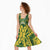 Samoa SUP Midi Dress Samoan Coat Of Arms - Polynesian Pride