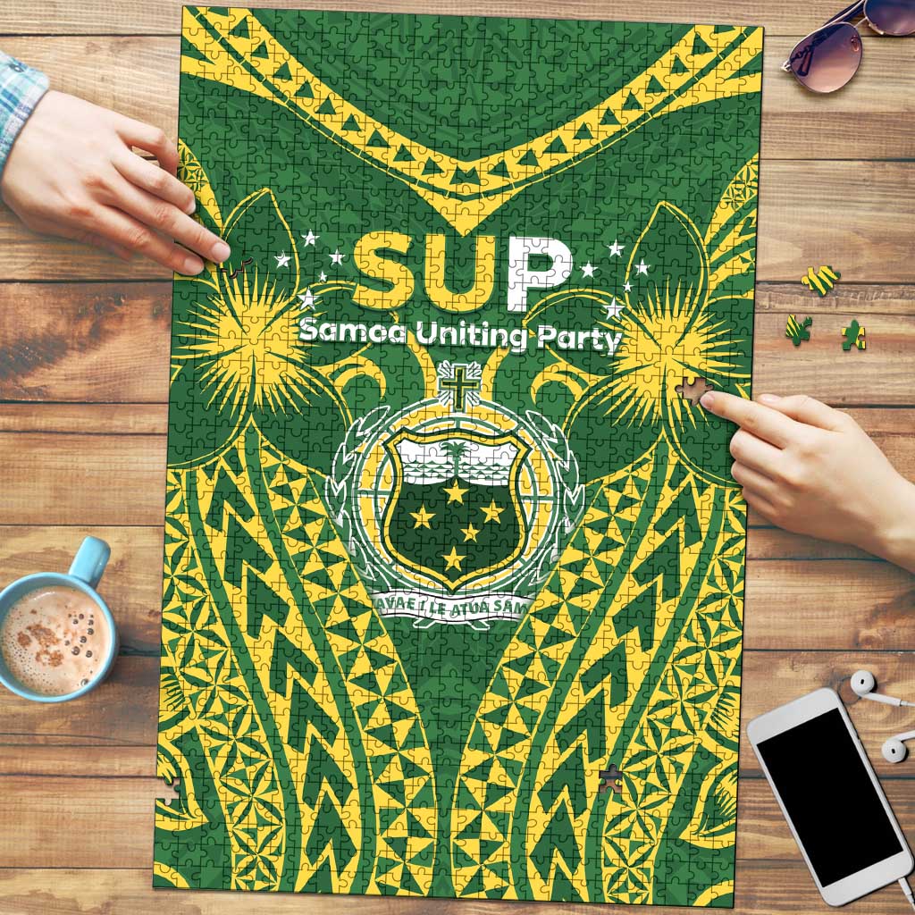 Samoa SUP Puzzle Samoan Coat Of Arms - Polynesian Pride