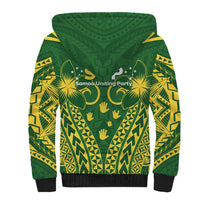 Samoa SUP Sherpa Hoodie Samoan Coat Of Arms - Polynesian Pride