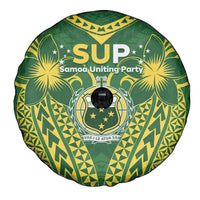 Samoa SUP Spare Tire Cover Samoan Coat Of Arms - Polynesian Pride