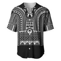 Philippines Igorot Tribal Art Tattoo Black Baseball Jersey - Polynesian Pride