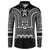 Philippines Igorot Tribal Art Tattoo Black Button Sweatshirt - Polynesian Pride