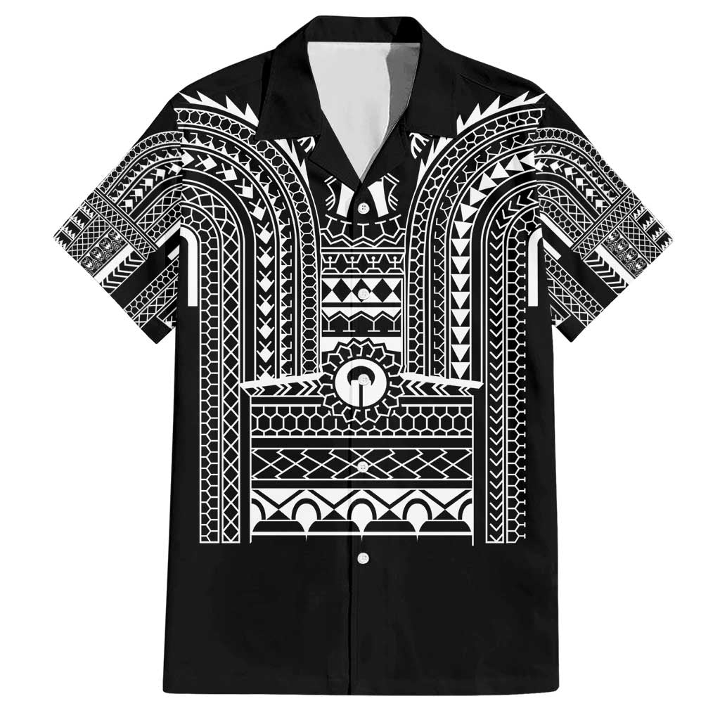 Philippines Igorot Tribal Art Tattoo Black Hawaiian Shirt - Polynesian Pride