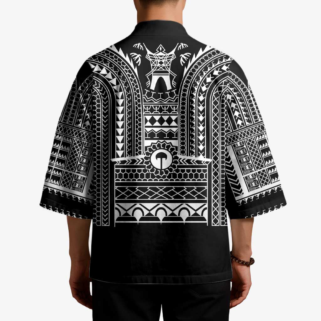 Philippines Igorot Tribal Art Tattoo Black Kimono - Polynesian Pride