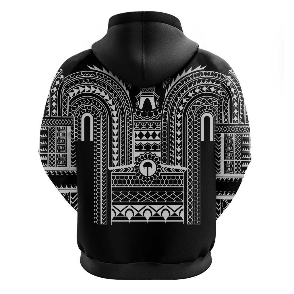 Philippines Igorot Tribal Art Tattoo Black Zip Hoodie - Polynesian Pride