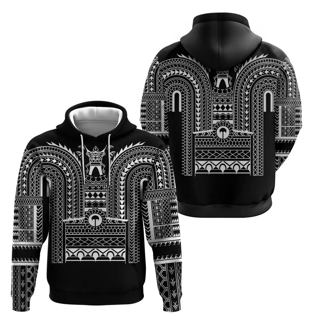 Philippines Igorot Tribal Art Tattoo Black Zip Hoodie - Polynesian Pride