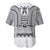Philippines Igorot Tribal Art Tattoo White Baseball Jersey - Polynesian Pride