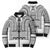 Philippines Igorot Tribal Art Tattoo White Bomber Puffer Jacket - Polynesian Pride