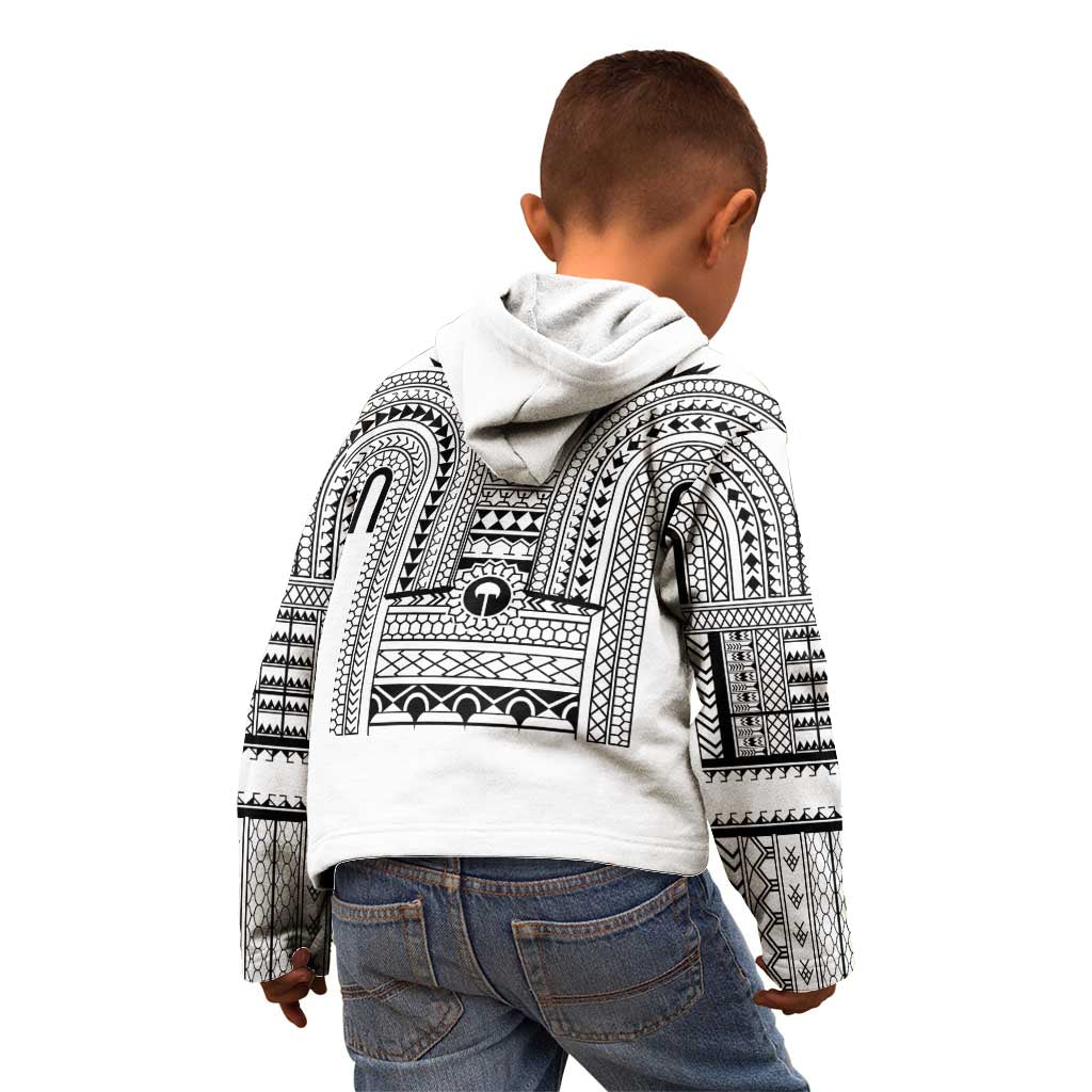 Philippines Igorot Tribal Art Tattoo White Kid Hoodie - Polynesian Pride