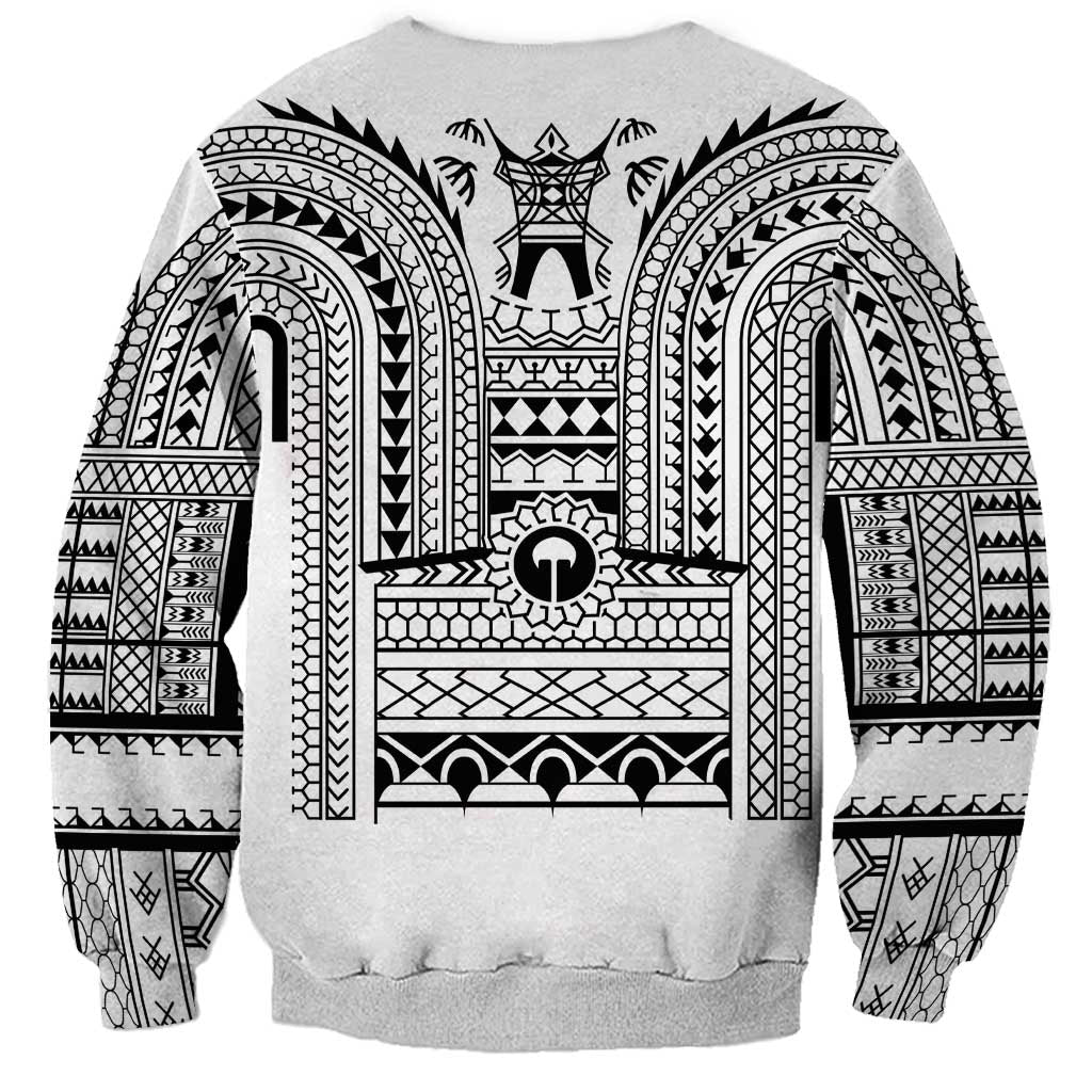 Philippines Igorot Tribal Art Tattoo White Sweatshirt - Polynesian Pride