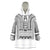 Philippines Igorot Tribal Art Tattoo White Wearable Blanket Hoodie - Polynesian Pride