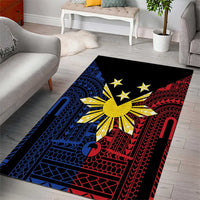 Philippines Sun Star Area Rug Igorot Tribal Inspiration - Polynesian Pride
