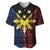 Philippines Sun Star Baseball Jersey Igorot Tribal Inspiration - Polynesian Pride