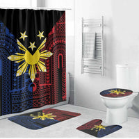 Philippines Sun Star Bathroom Set Igorot Tribal Inspiration - Polynesian Pride