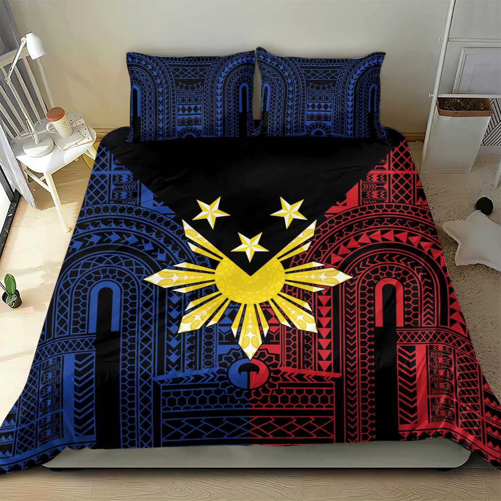 Philippines Sun Star Bedding Set Igorot Tribal Inspiration - Polynesian Pride