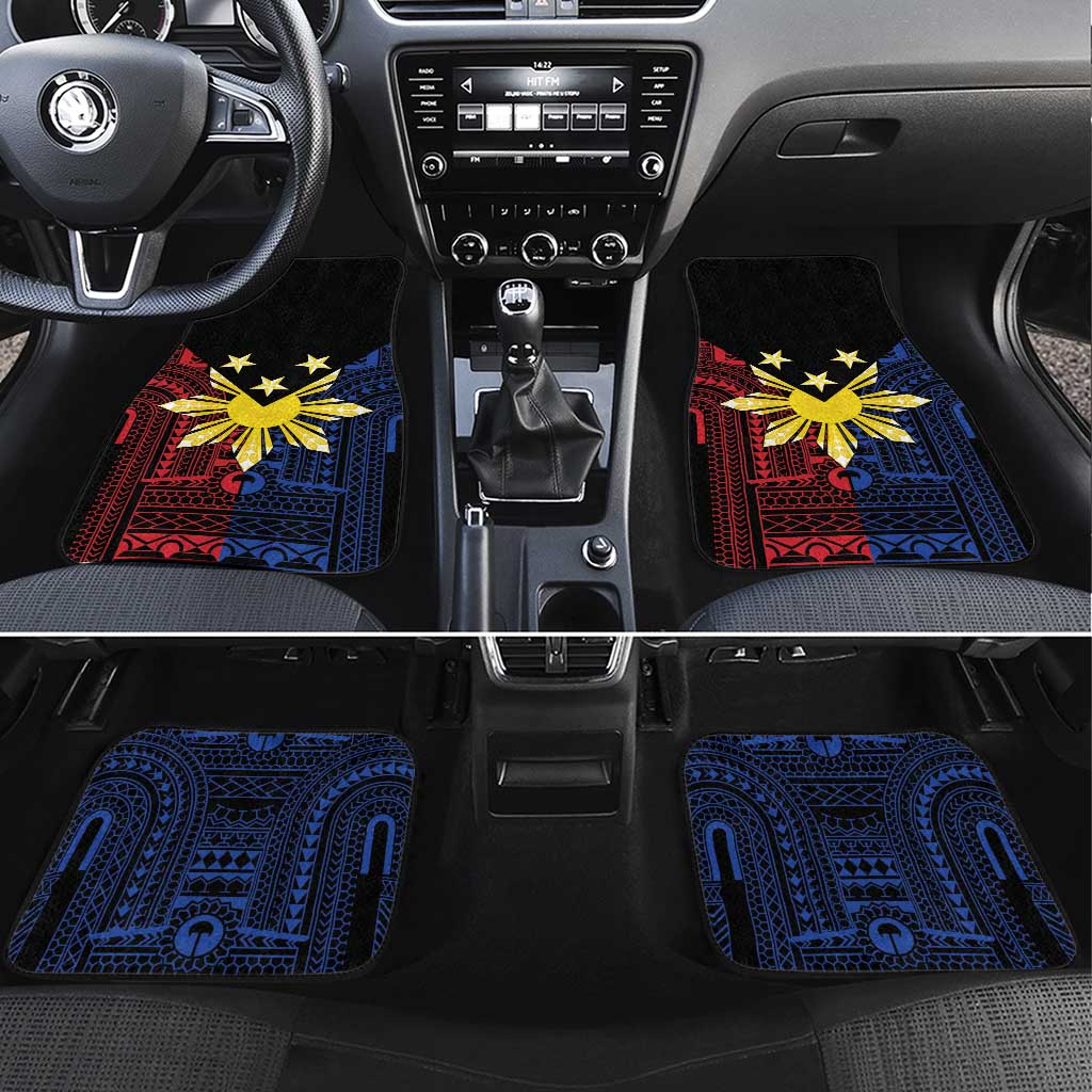 Philippines Sun Star Car Mats Igorot Tribal Inspiration - Polynesian Pride