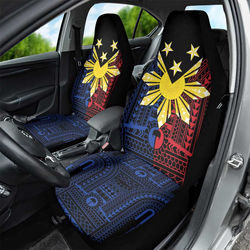 Philippines Sun Star Car Seat Cover Igorot Tribal Inspiration - Polynesian Pride