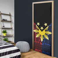 Philippines Sun Star Door Cover Igorot Tribal Inspiration - Polynesian Pride